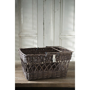 RM Rustic Rattan Shopping Basket