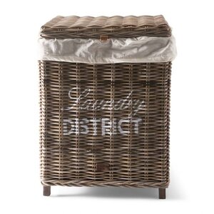 RM Rustic Rattan Laundry District Basket