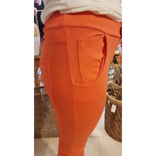 WENDY TRENDY WENDY TRENDY Pantalon de survêtement - Orange // 66055D