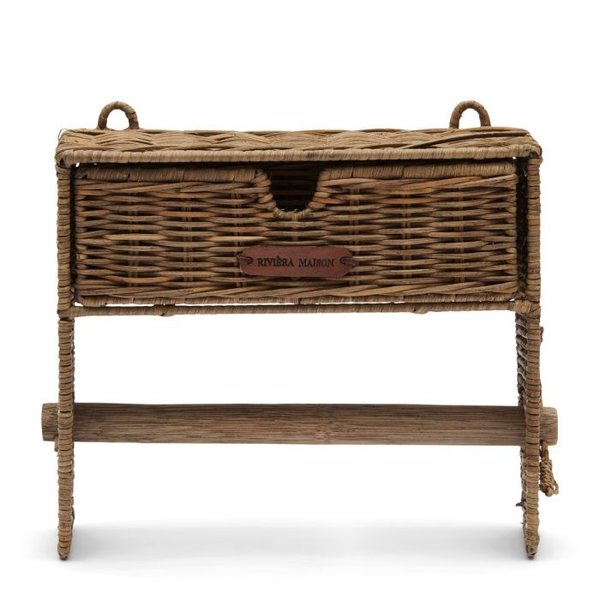 Rivièra-Maison Rivièra Maison Rustic Rattan Toilet Roll Organiser