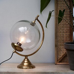 RM Globe Lamp gold