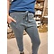 WENDY TRENDY WENDY TRENDY Jogginghose 68139SW ArmeeJeansblau 55 mit aufgesetzten Taschen.