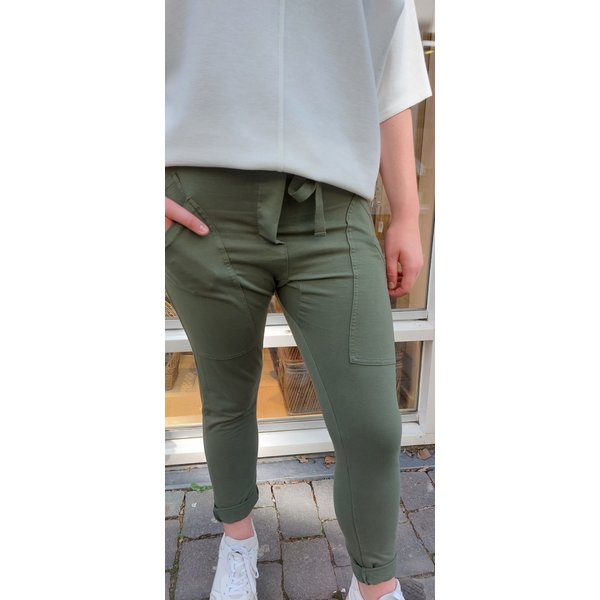 WENDY TRENDY Jogginghose Grün H0065-68139 - BARBARA-Clothing & Life Style