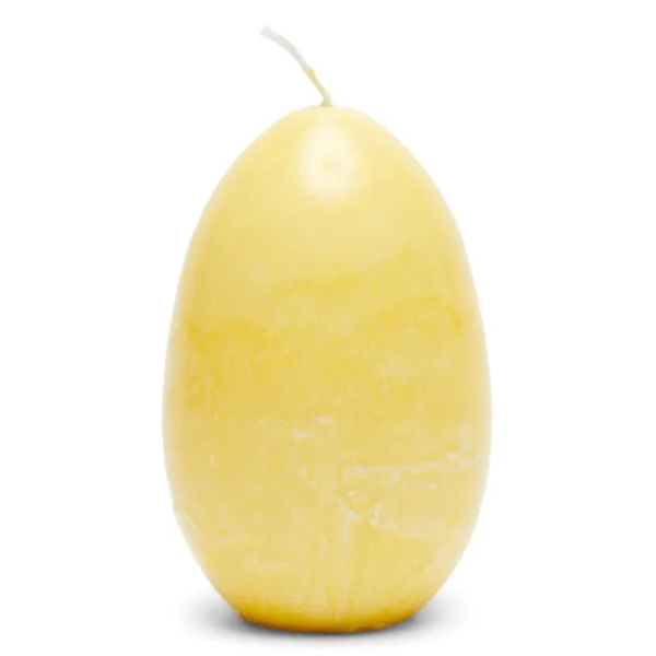 Rivièra-Maison Rivièra Maison Bougie Oeuf, Jaune, 8x12 537790