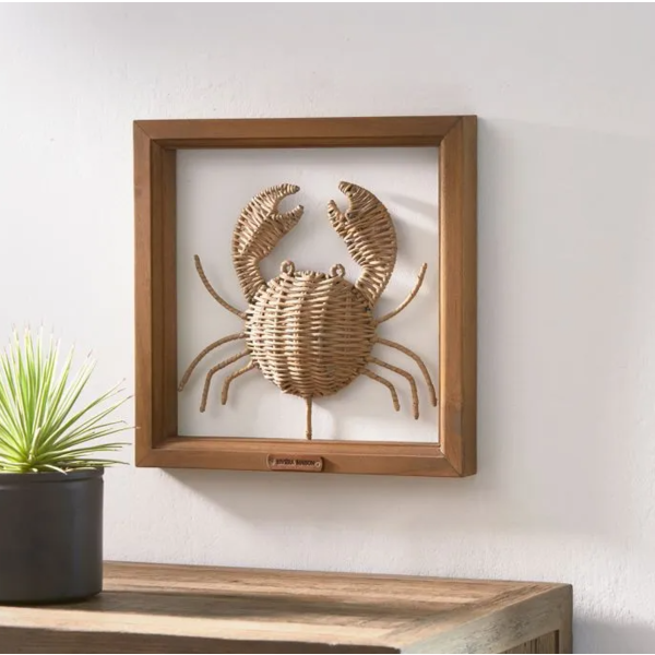 magneet Morse code Mogelijk Rivièra Maison 3D Schilderij Rustic Rattan Crab 533830 - BARBARA-Clothing &  Life Style