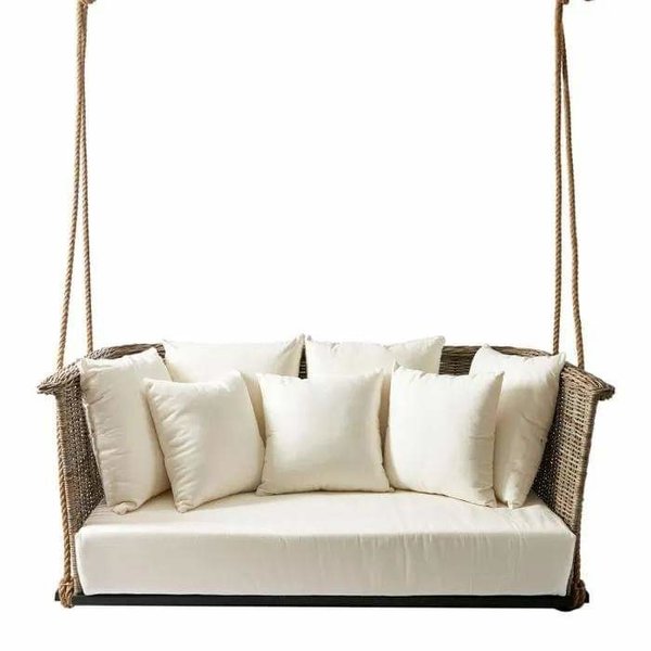 Rivièra-Maison Rivièra Maison Rustic Rattan Can Carlos Outdoor Hanging Sofa