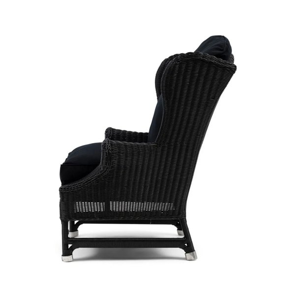 Rivièra-Maison RIVIÈRA MAISON Nicolas Outdoor Wing Chair, black