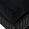 Rivièra-Maison RIVIÈRA MAISON Nicolas Outdoor Footstool, black