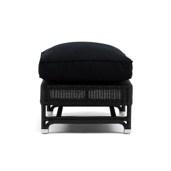 Rivièra-Maison RIVIÈRA MAISON Nicolas Outdoor Footstool, black