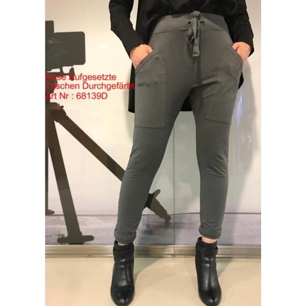 WENDY TRENDY WENDY TRENDY Joggingbroek Antraciet Grijs  H0065-68139