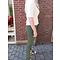 WENDY TRENDY WENDY TRENDY Jogging Broek Dunkel Khaki 31  met opgestikte zakken.