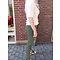 WENDY TRENDY WENDY TRENDY Jogginghose Dunkel Khaki 31 mit aufgesetzten Taschen.