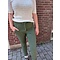 WENDY TRENDY WENDY TRENDY Jogging Broek Dunkel Khaki 31  met opgestikte zakken.