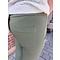 WENDY TRENDY WENDY TRENDY Jogging Broek Dunkel Khaki 31  met opgestikte zakken.