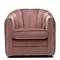 Rivièra-Maison RIVIÈRA MAISON  Fauteuil St. Lewis Swivel, Rose Stain, Velvet