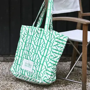 Tote Bag RM Monogram, Groen
