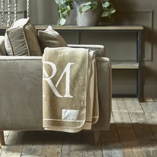 Rivièra-Maison Rivièra Maison Plaid RM Classic Monogram, 180x150 549780