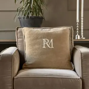 Kussenhoes RM Monogram, 50x50