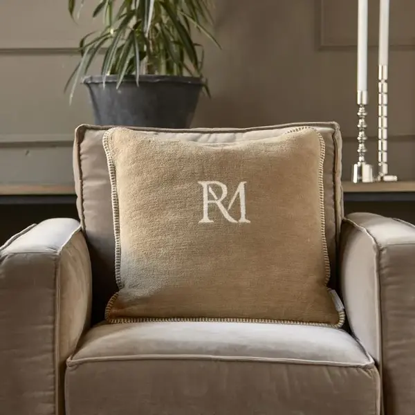 Rivièra-Maison Rivièra Maison Kissenbezug RM Monogramm, 50x50 551470