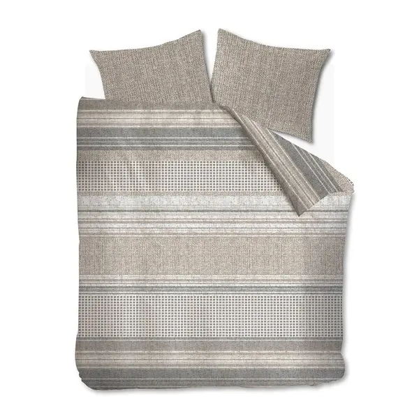 Rivièra-Maison RIVIÈRA MAISON Bettbezug RM Twill Weave, Braun,