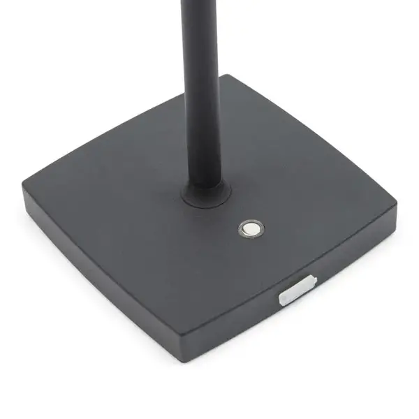 Rivièra-Maison RIVIÈRA MAISON Lampe à poser Luminee Linen USB, noire
