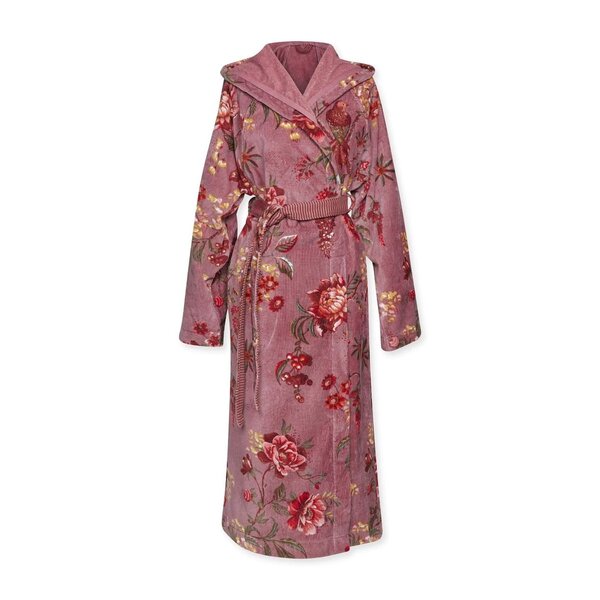 PIP Studio PIP Secret Garden Bathrobe Mauve Purple