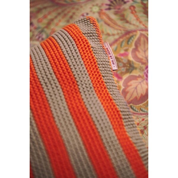 PIP Studio PIP STUDIO Sierkussen Bonsoir Stripe Orange