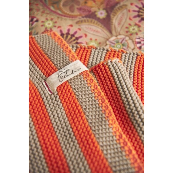 PIP Studio Pip Studio Throw Bonsoir Stripe Oranje