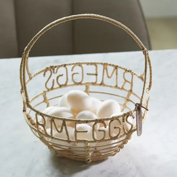 Rivièra-Maison RIVIÈRA MAISON RUSTIC RATTAN EGG BASKET