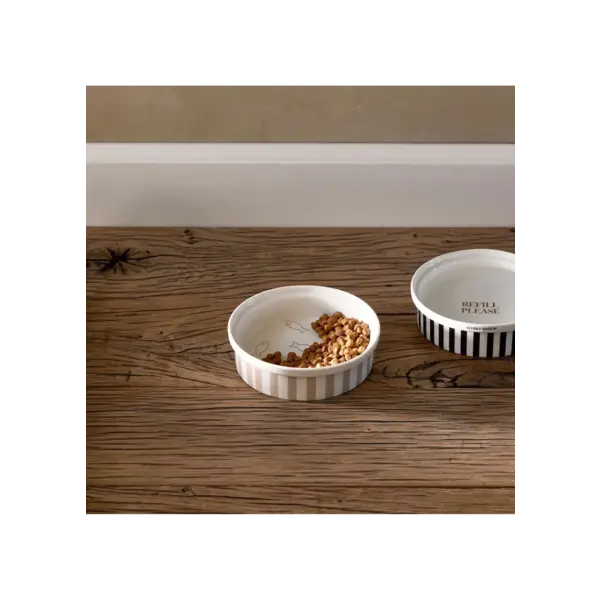 Rivièra-Maison RIVIÈRA MAISON A FISH TALE CAT BOWL FLAX S