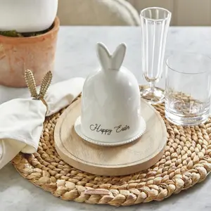 HAPPY EASTER BUTTER DISH