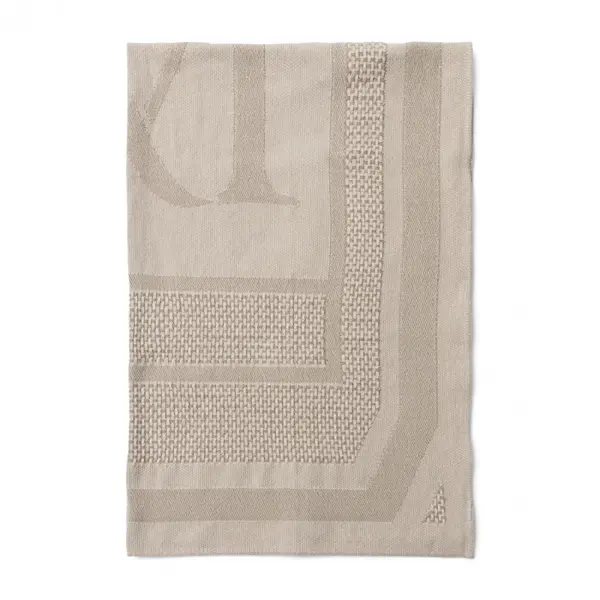 Rivièra-Maison RIVIÈRA MAISON MONOGRAM JACQUARD THROW 180X130