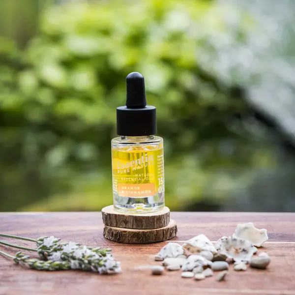 Wasgeluk Ätherisches Öl Orange & Zimt - Luxusentspannung für jeden Raum - 15 ml