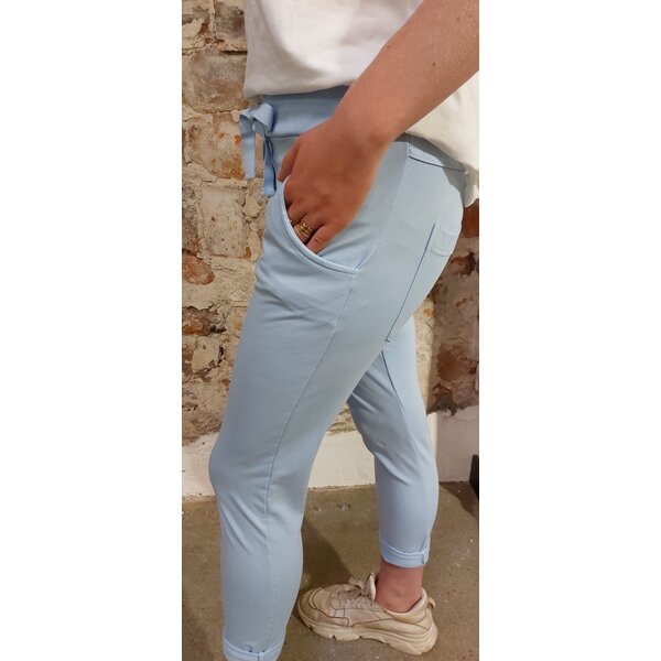 WENDY TRENDY WENDY TRENDY Pantalon de jogging -  Bleu Clair 18 // 66055D