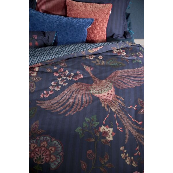 PIP Studio PIP STUDIO - Dekbedovertrekset Buenas Noches Donkerblauw