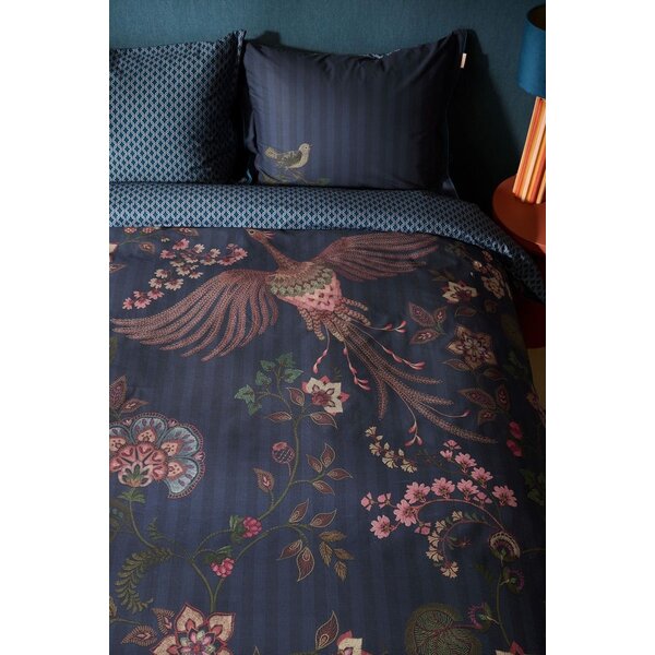 PIP Studio PIP STUDIO - Dekbedovertrekset Buenas Noches Donkerblauw