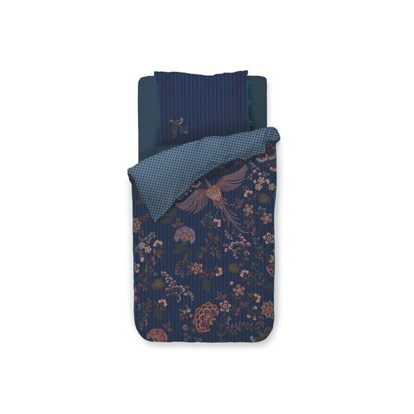 PIP Studio PIP STUDIO - Dekbedovertrekset Buenas Noches Donkerblauw
