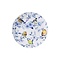 HEINEN DELFTSBLAUW - Assiette murale Oiseaux forestiers en fleurs - M481