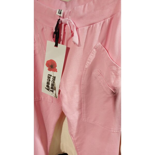 WENDY TRENDY WENDY TRENDY Pantalon Jogging  Pink 353 avec poches plaquées.