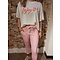 WENDY TRENDY WENDY TRENDY Pantalon Jogging  Pink 353 avec poches plaquées.