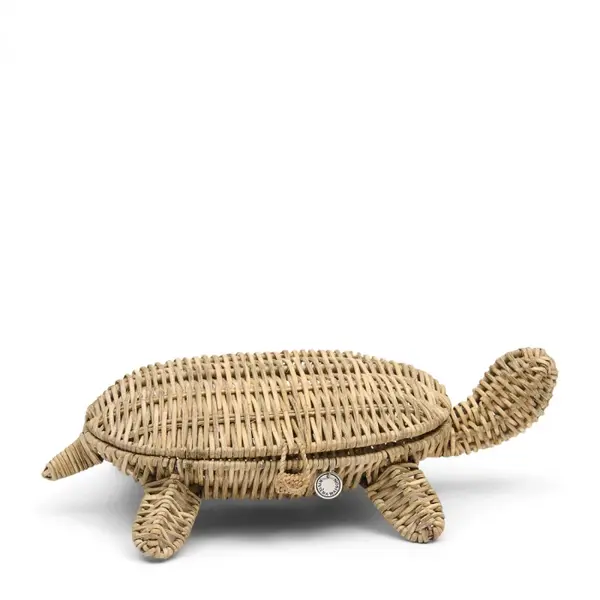 RIVIÈRA MAISON RIVIÈRA MAISON - Rustic Rattan Turtle Storage Basket - 574730