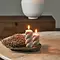 RIVIÈRA MAISON RIVIÈRA MAISON - Twisted Pillar Candle flax 6,5x14 - 569630