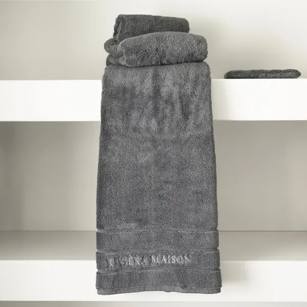 RIVIÈRA MAISON RIVIÈRA MAISON - RM Hotel Towel anthracite 140x70 - 466890