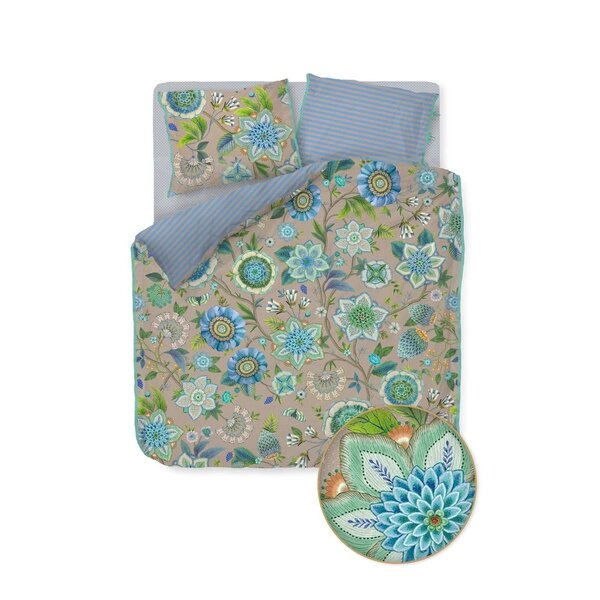 PIP Studio PIP STUDIO - Dekbedovertrekset Viva La Vida Blauw - 32944