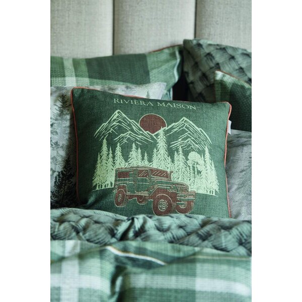 RIVIÈRA MAISON Riviera Maison Roadtrip Cushion – Green