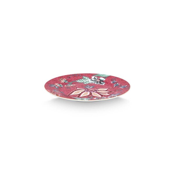 PIP Studio PIP-Studio - Plate Flower Festival Dark Pink 17cm - 51.001.294