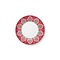 PIP Studio PIP-Studio - Plate Flower Festival Deco Dark Pink 21cm - 51.001.295