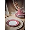 PIP Studio PIP Studio - Plate Royal Stripes Dark Pink 17cm - 51.001.344