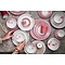 PIP Studio PIP Studio - Plate Royal Stripes Dark Pink 17cm - 51.001.344