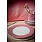 PIP Studio PIP-Studio - Plate Royal Stripes Dark Pink 26.5cm - 51.001.347